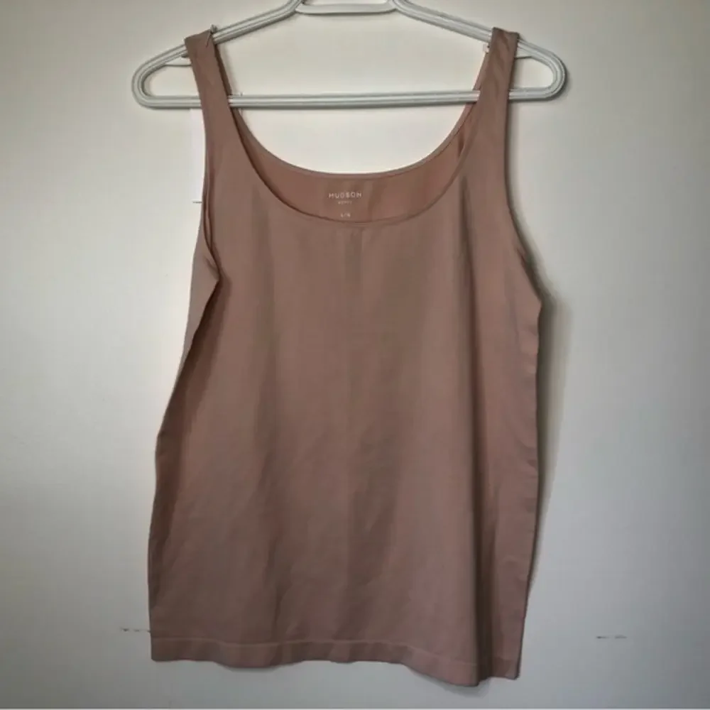 Hudson North Women's Tank Top Size Large Light Pink Stretch New With Tags - Picture 1 of 10